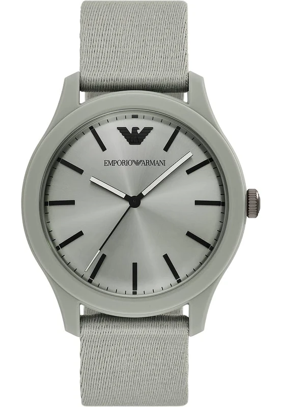 Emporio Armani Men's Watch 45 MM Grey Plastic, AR11653