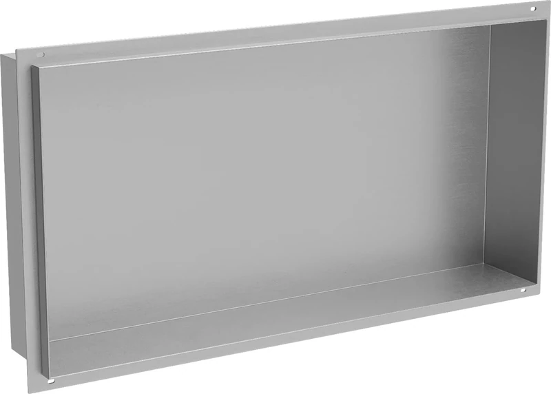 Mexen recessed shelf without collar 60x30 cm made of stainless steel X-Wall-NR - inox - 1911603010