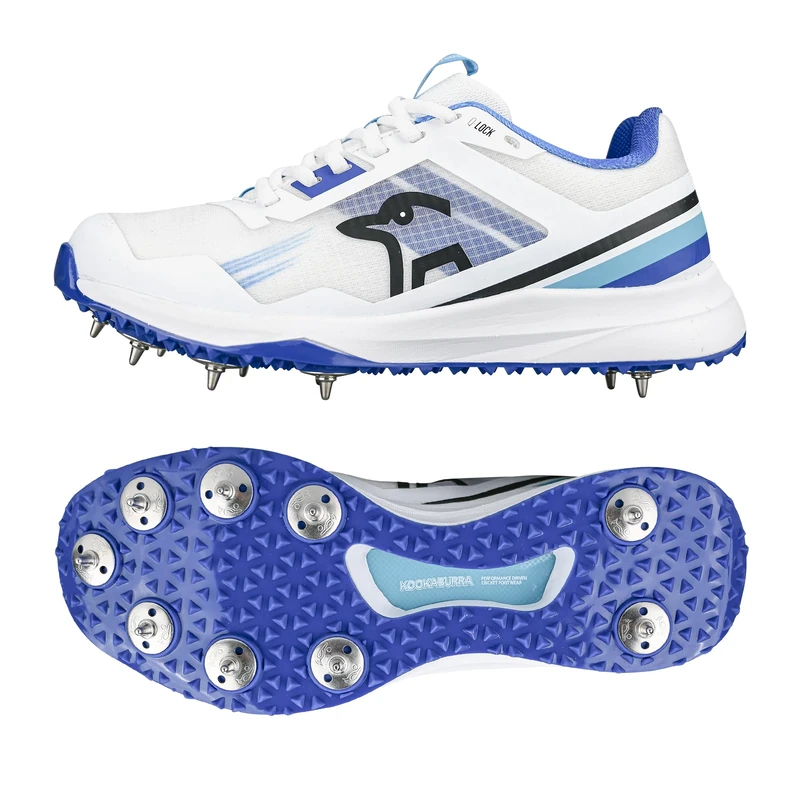 Kookaburra KC 2.0 Spike Cricket Shoe - Blue/Sky - 13