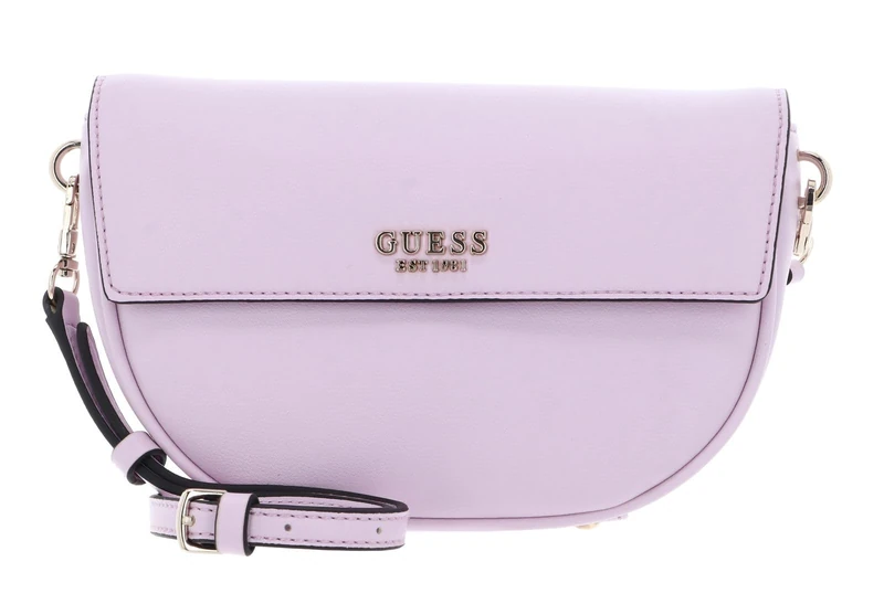 GUESS Women CERELIA Flap Shoulder Bag Hand, Orchid, One Size