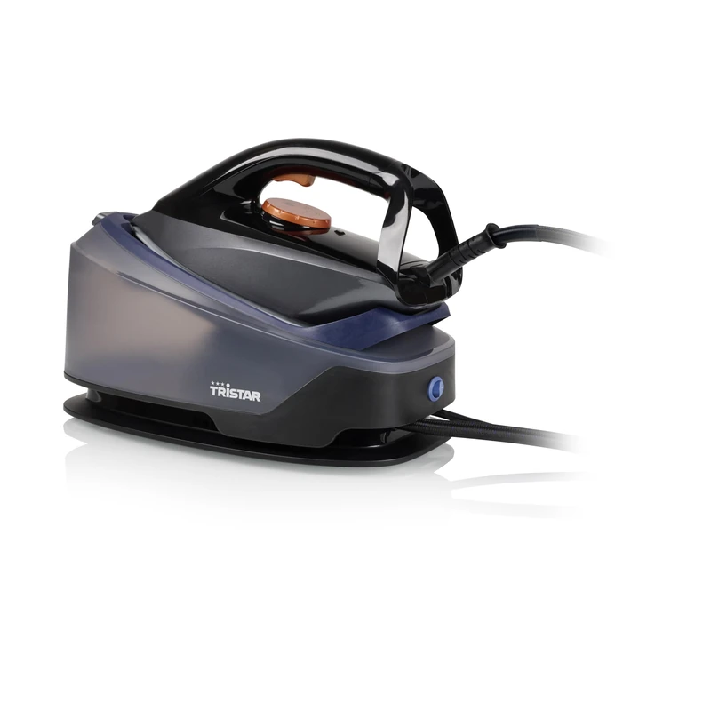 Tristar Steam Generator, 6.5 Bar Pressure, 1.2L Water Tank, Ceramic Iron, Anti-limescale System, Automatic Shutdown, Cord Storage, 2200W, ST-8930