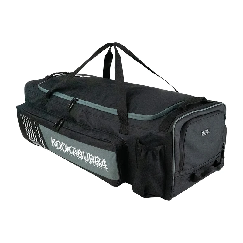 Kookaburra Pro 3500 Wheelie Cricket Bag - Black/Grey