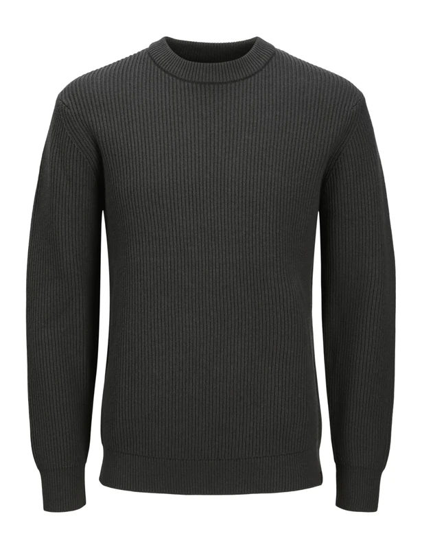 R.d.d. royal denim division Men's Rddwalt Crew Neck Knit Noos, Black Sand, M