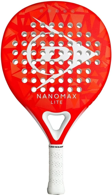 DUNLOP Padel Bat Nanomax Lite, Orange, White, Orange, White
