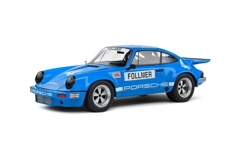 Solido 1:18 Porsche 911 IROC #4 1974 Blue