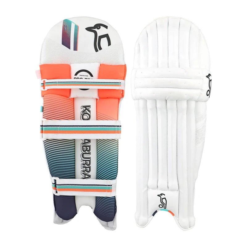 Kookaburra Aura 5.1 Cricket Batting Pads - Adult Right Hand, White