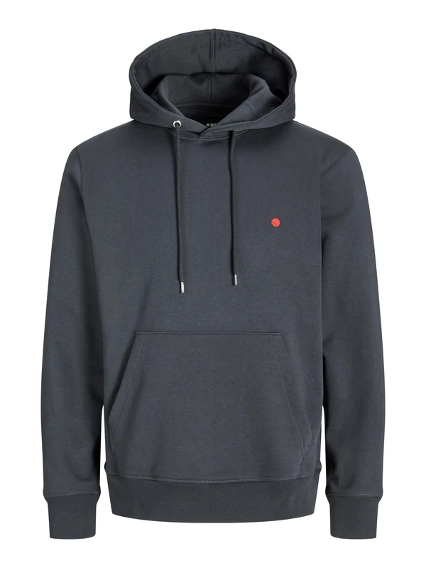 R.d.d. royal denim division Rddkalid Hooded Sweat L/S Noos, Black Sand, XXL
