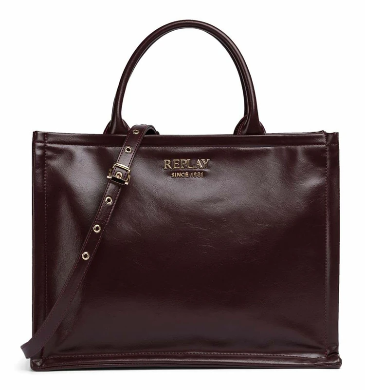 Replay Women Fw3780 Tote Bag, 0227 Huckleberry, Einheitsgröße