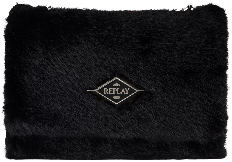 Replay Women Fw3000 Shoulder Bag, 0098 Black, Einheitsgröße