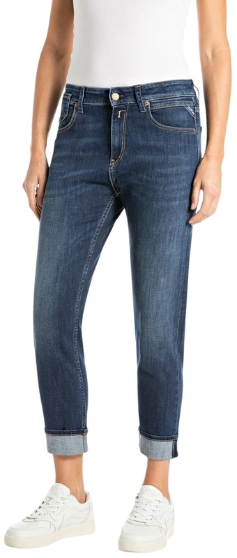 Replay Women's Wa416 Jeans, 007 Dark Blue, 31W x 30L - Image 1