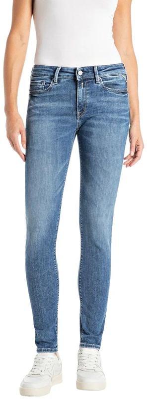 Replay Women's Wh689 Jeans, 009 Medium Blue, 28W x 30L