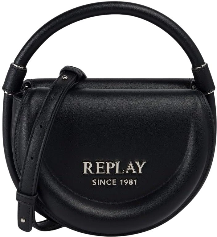 Replay Women Fw3003 Handbag, 0098 Black, Einheitsgröße