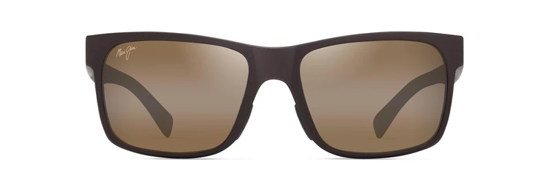 Maui Jim Hoopili Sunglasses, Metal Matte Brown, 58-17-145