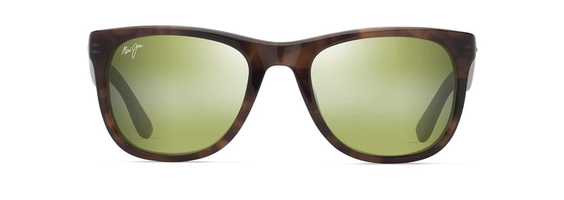 Maui Jim Kikonia Sunglasses, Shiny Melange Brown Havana, 53-20-145