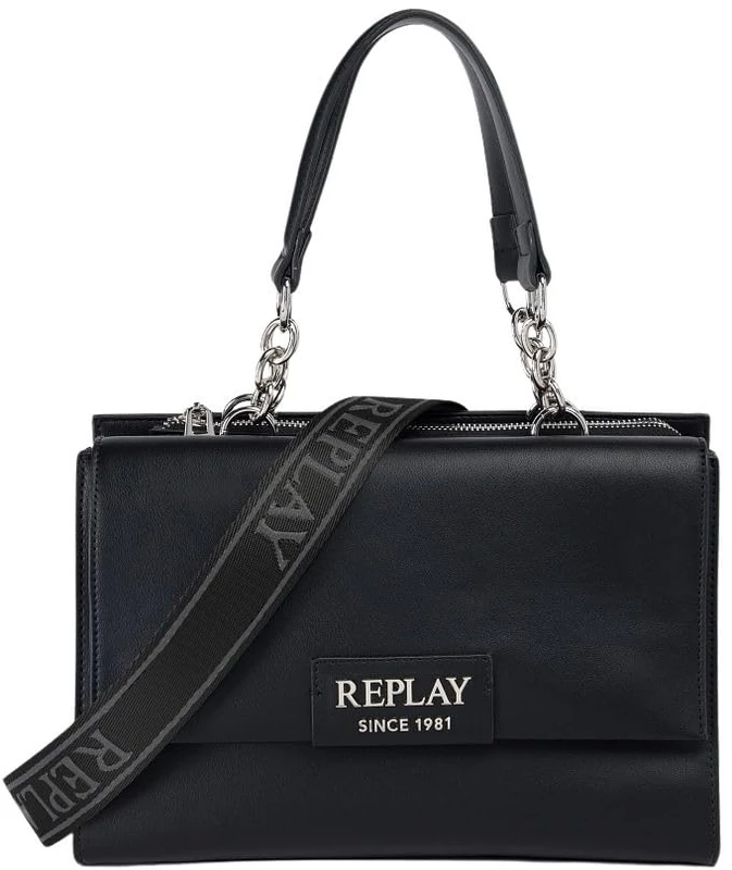 Replay Women's FW3777 Shoulder Bag, 0098 Black, 0098 Black, Einheitsgröße - Image 1