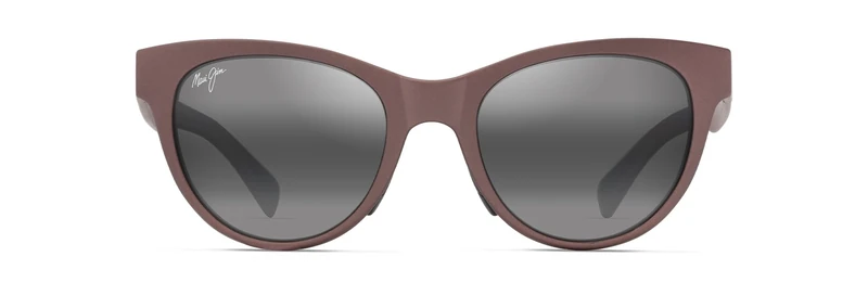 Maui Jim Hulahe Sunglasses, Metal Matte Dark Rose, 52-19-145