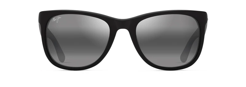 Maui Jim Kikonia XL Sunglasses, Matte Black, 56-20-145
