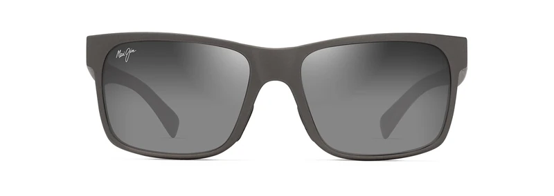 Maui Jim Hoopili Sunglasses, Metal Matte Grey, 58-17-145