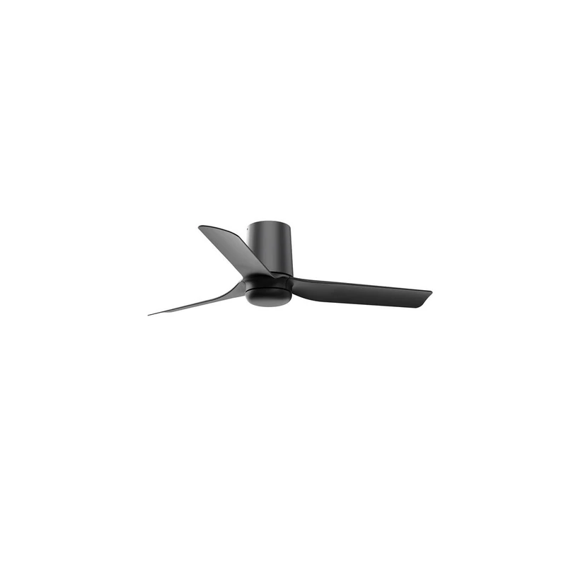 Faro Mini Punt Tub Small Black Ceiling Fan with DC Smart Motor 6 Speed