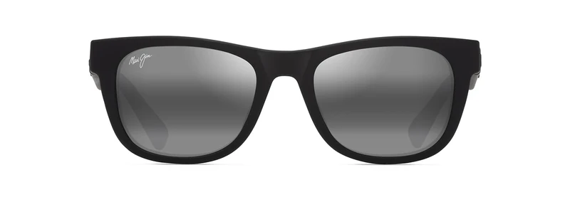 Maui Jim Unisex Kaulike Sunglasses, Matte black, 53-19-145