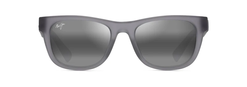 Maui Jim Kaulike Sunglasses, Matte Transparent Grey, 53-19-145