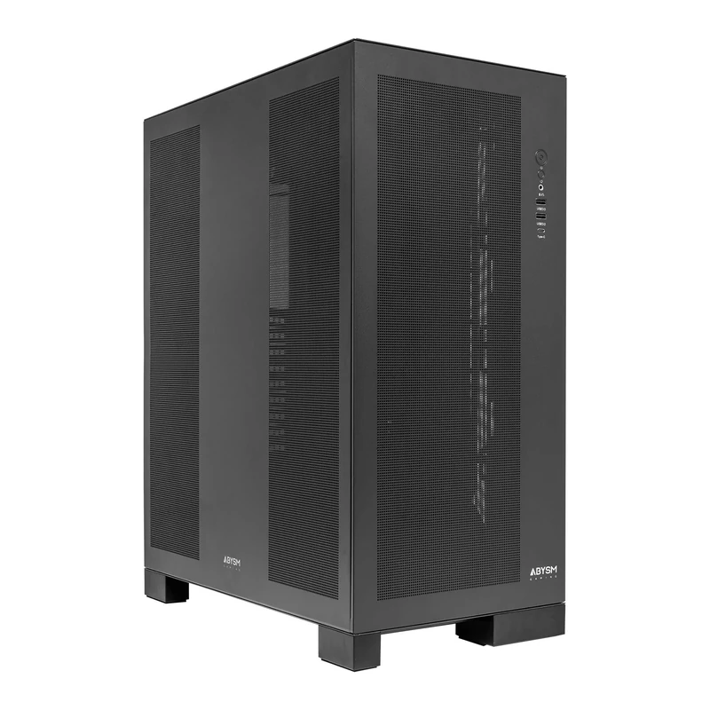 ABYSM Gaming E-ATX AI Pro 100 Workstation Box with Height for 180 mm Heatsink and Graphics Cards up to 420 mm