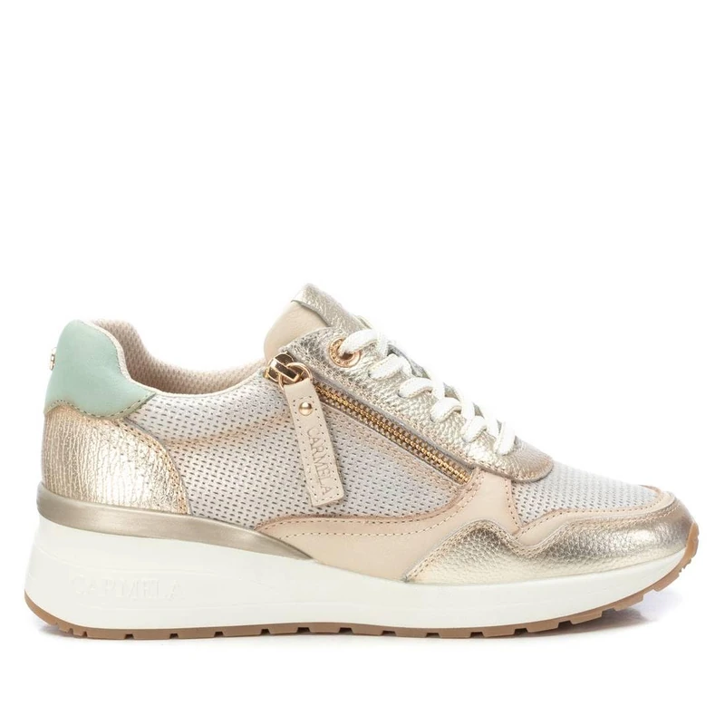 Carmela Women's 162268 Sneaker, Gold, 4 UK - Image 1