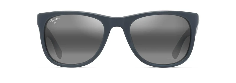 Maui Jim Kikonia Sunglasses, Shiny Solid Greyish Blue, 53-20-145