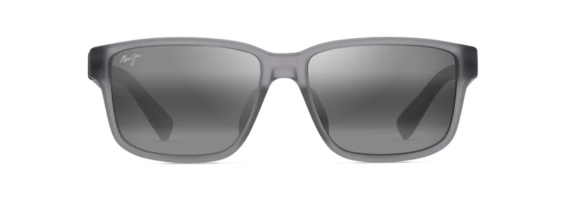 Maui Jim Kuniahi Af Sunglasses, Matte Transparent Grey, 58-16-145