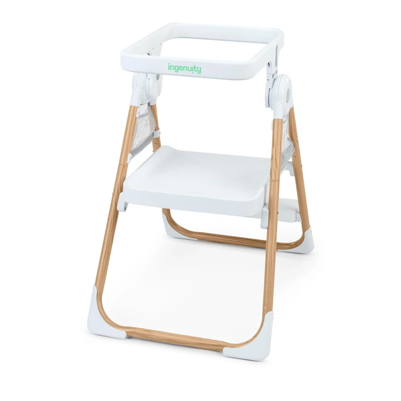Ingenuity Table to Tower 2-in-1 Step Stool - Kitchen Tower - Play Table - Adjustable Rail - Non-Slip Platform - Fold to Store - 18M-4Y