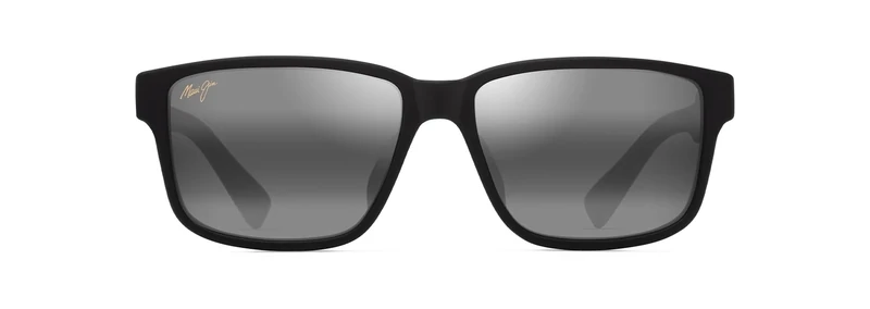 Maui Jim Unisex Kuniahi AF Sunglasses, Matte black, 58-16-145