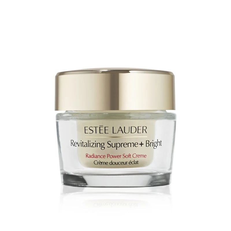 Estée Lauder Revitalising Supreme+ Bright Radiance Power Soft Cream | Face moisturiser with Vitamin C | Targets Dark Spots & Dullness