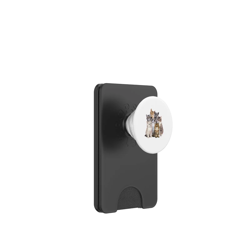 Cats Collage Bengal Persian PopSockets PopWallet for MagSafe