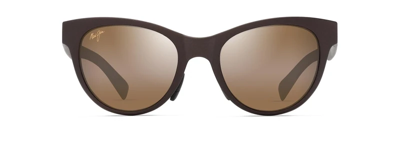 Maui Jim Hulahe Sunglasses, Metal Matte Brown, 52-19-145