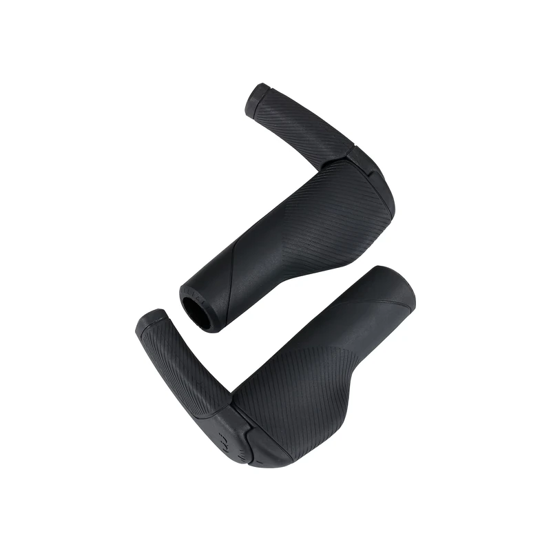 BBB Cycling KingComfort Handlebar Grips - Ergonomic Design - Cycling Grips for Urban Bikes - BHG-125 - With Bar Ends