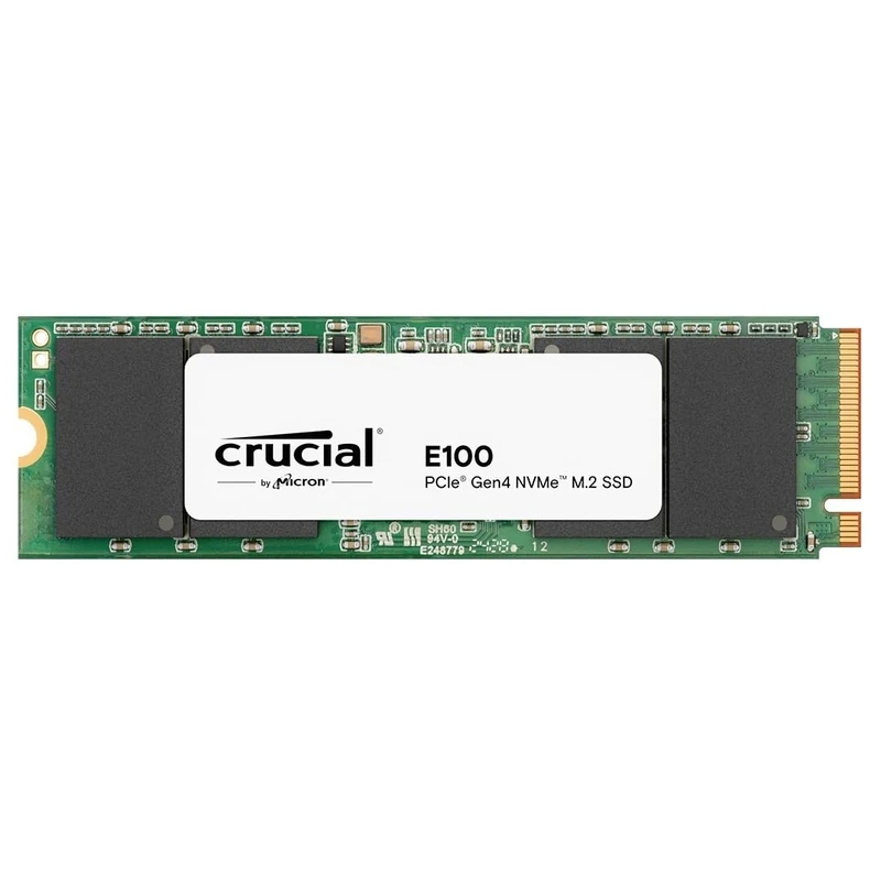 Crucial E100 1TB M.2 NVMe PCIe Gen4 Internal SSD, Up to 5,000MB/s, Laptop & Desktop Compatible - CT1000E100SSD8