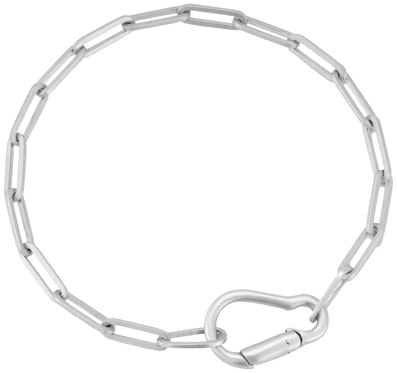 MATEO New York, Carabiner Chain Bracelet - 8" in
