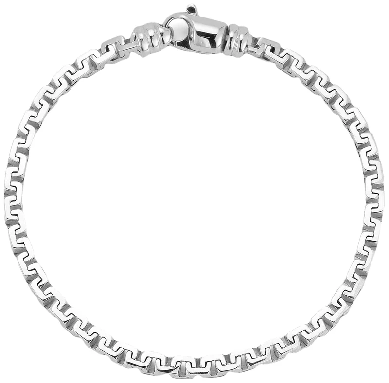 MATEO New York, Square Link Chain Bracelet - 8"