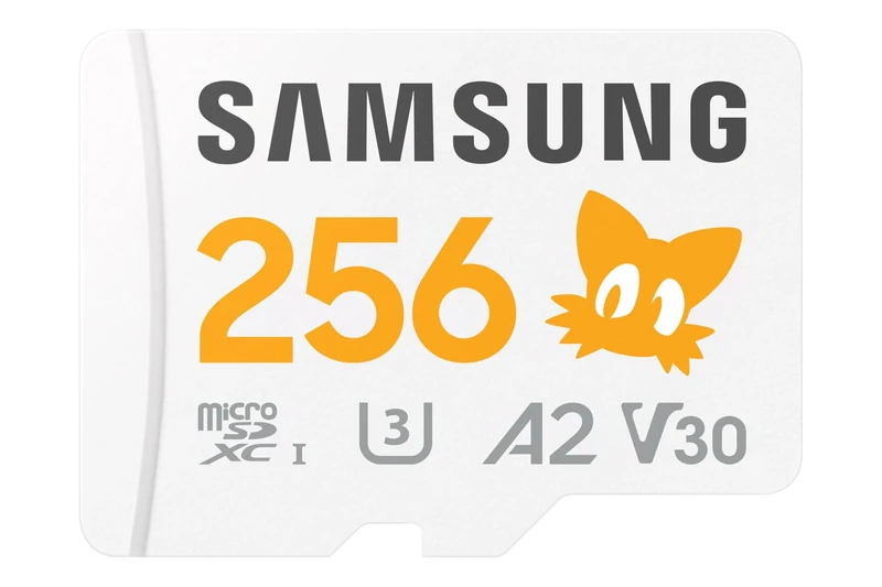 Samsung Memory MB-MD256SA Sonic PRO Plus MicroSD Card for Gaming Console, Action Cam and Drones, 256GB, UHS-I U3, Up to 180MB/s