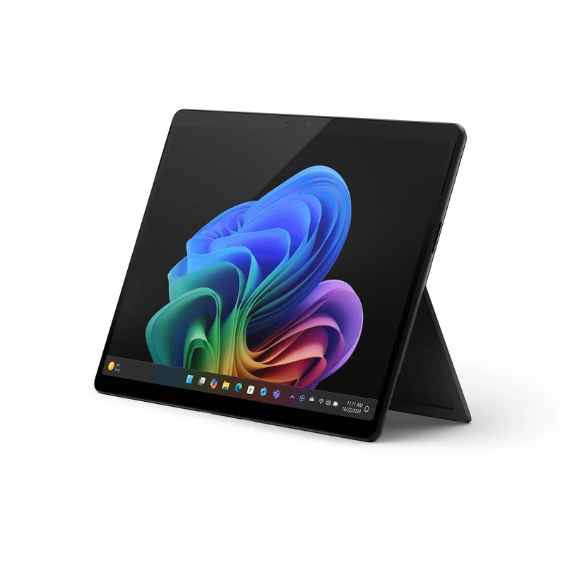 Microsoft Surface Pro (power supply not included) | Copilot+ PC | 13” Touchscreen | Snapdragon® X Plus (10 cores) | 16GB Memory | 512GB SSD | Device only | 2024 Model, 11th Edition | Black