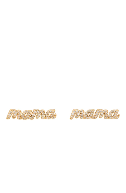 Kate Spade New York Mama Said Pave Studs - Image 1