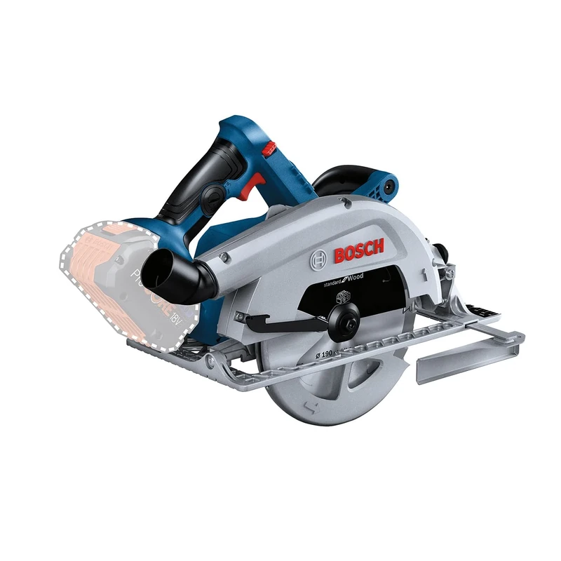 Bosch Professional 18V System Cordless Circular Saw GKS 18V-68 (incl.1x Parallel Guide)
