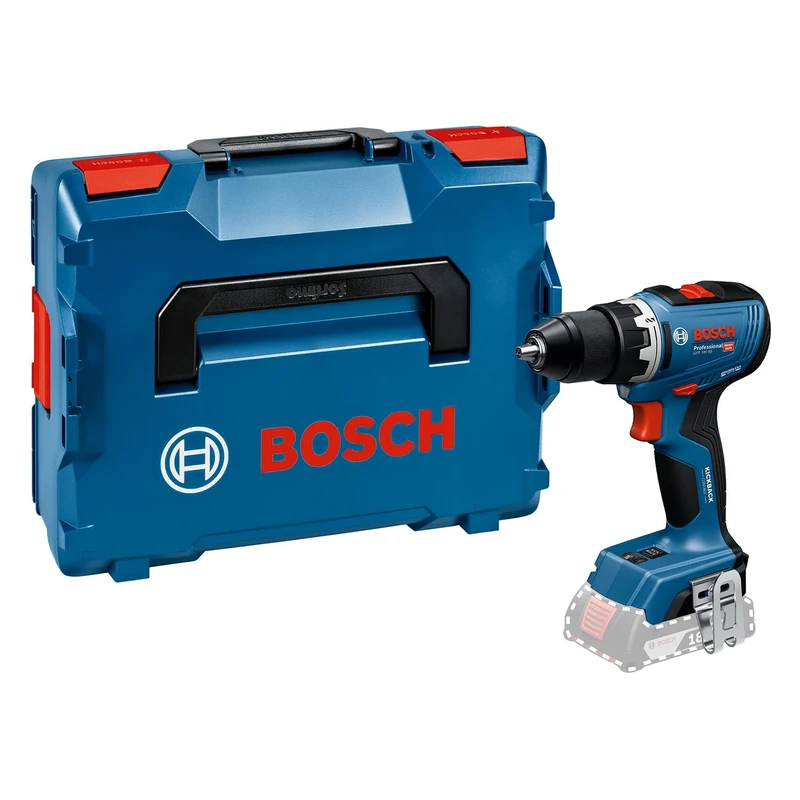 Bosch Professional 18V System Cordless Drill Driver GSR 18V-65 (Brushless Motor, Head Length 166, incl. L-BOXX)