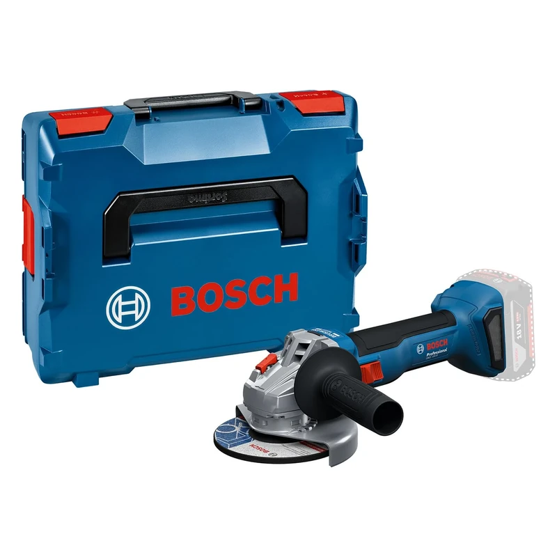 Bosch Professional 18V System Cordless Angle Grinder GWS 18V-8 (Disc Diameter 125mm, incl. L-BOXX)