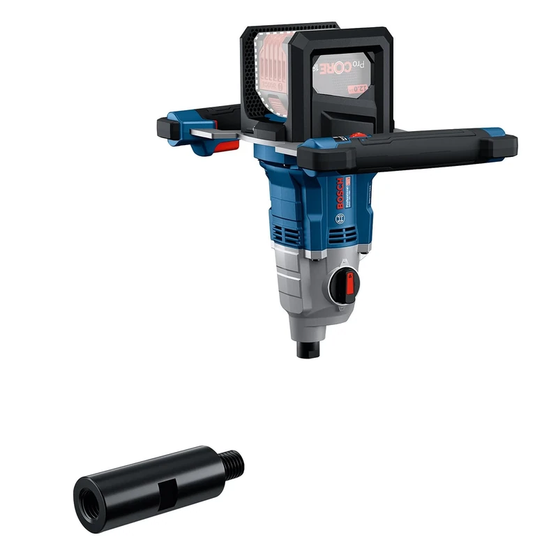 Bosch Professional 18V System Cordless Mixer GRW 18V-160 (incl. 1x Extension Piece 7cm (M14-M14), 2X Wrenches)