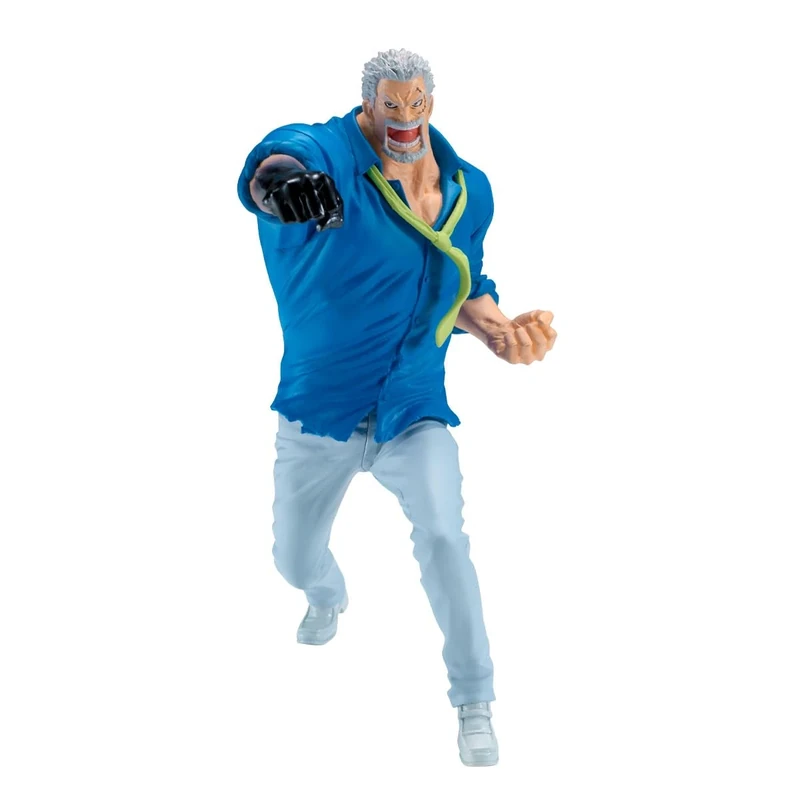 BANPRESTO BP29086P Monkey D. Garp One Piece Battle Record Collection, 15 cm, Multicoloured, Ideal for Anime Fans