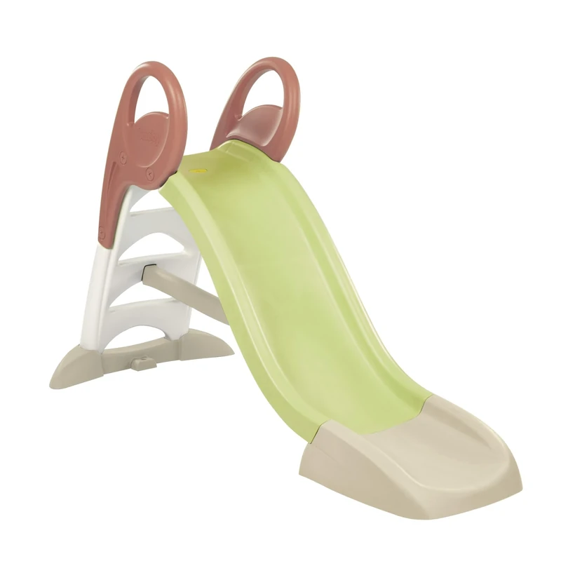 Smoby Life - KS Slide with Min. 38% Recycled Content - Large Slide with Water Connection, 1.50 m Long, with Slide Spout, Braces, for Children from 2 Years