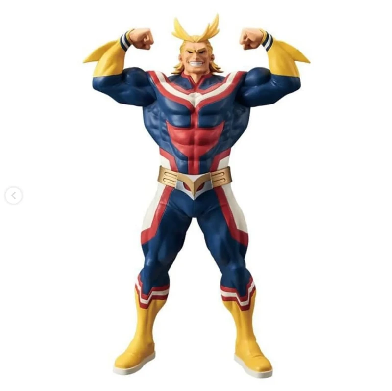 BANPRESTO All Might My Hero Academia Collectible Figure, 28 cm, Multi-Colour, BP29074P, Ideal for Anime Fans