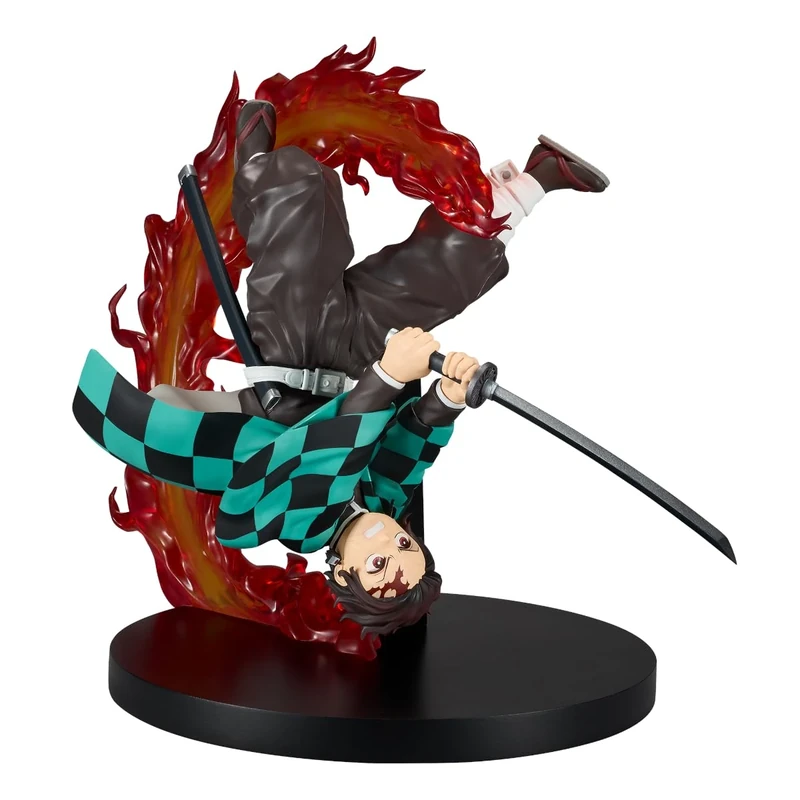 BANPRESTO Tanjiro Kamado Demon Slayer: Kimetsu No Yaiba, Vibration Stars Plus, 12 cm, Multicoloured, BP29068P, Ideal for Anime Fans