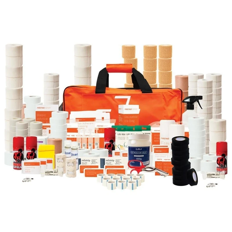FirstAid4Sport Full Season Team First Aid and Taping Kit - Comprehensive Sideline Support